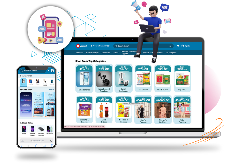 Jiomart Advertising Services