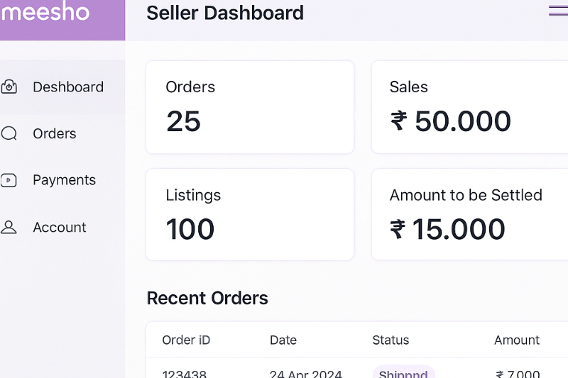 Meesho Dashboard